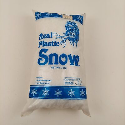 #ad Department 56 Real Plastic Snow Winter Christmas Holiday Indoor Home Decor 7oz $10.35