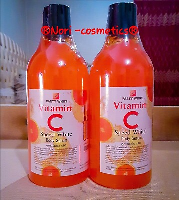 #ad 1 x Party White Vitamin C Speed White Body Skin Glow amp; Anti aging Serum 500 ML $59.99