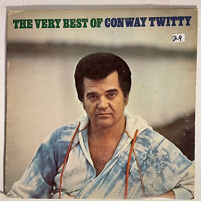 #ad Conway Twitty ‎– The Very Best Of Conway Twitty Vinyl LP 1978 MCA Records $14.99