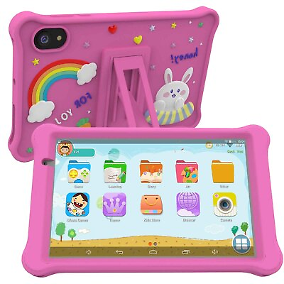 #ad Kids Tablet 8 inch Android 12 Tablet for Kids 32GB Toddler Tablet Bluetooth WiFi $39.99