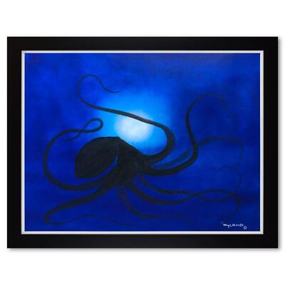 #ad Wyland Hand Signed Framed Original Painting Ocean Wildlife Art $21000.00