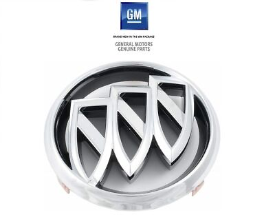 #ad OEM NEW Front Bumper Grille Emblem Badge Tri Shield Chrome 12 17 Verano 20913792 $34.95