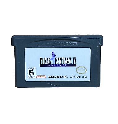 #ad Nintendo GameBoy Advance GBA AUTHENTIC Final Fantasy IV 4 Advance $34.99