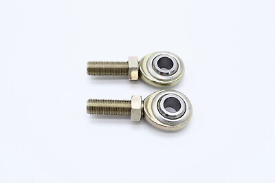 #ad 2 QTY 1 2 x 1 2 20 Male LH Rod Ends for Heim Joint CML 8 Nut $15.87