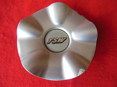 #ad TSW Custom Wheel Center Cap Sparkle Silver Finish Scuff on edge $14.96