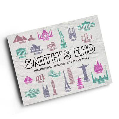 #ad A3 PRINT Smith#x27;s End Hertfordshire England World Landmarks GBP 9.99