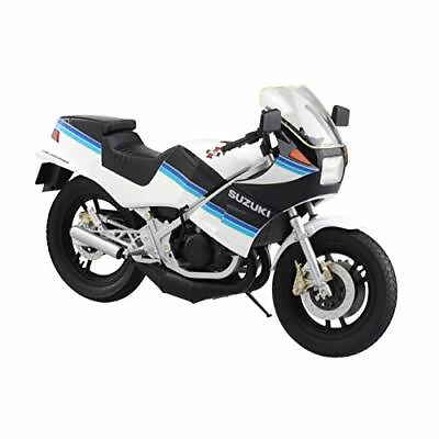 #ad Aoshima Skynet 1 12 Finished Goods Bike Suzuki RG250 Γ Blue White w Tracking NEW $25.09