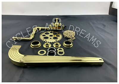 ORIGINAL CRANK PACKAGE SET OFF 6 ITEMS FOR 20quot; LOWRIDER BIKE $140.99