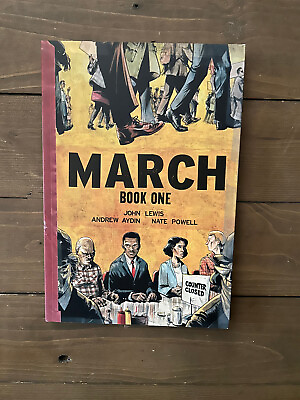 #ad March Book One John Lewis Graphic Novel $13.00