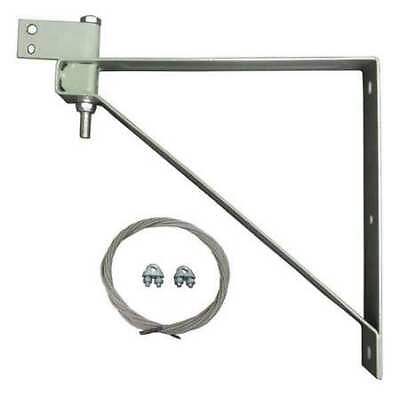 #ad Dayton 1Zcp6 Mounting Bracket 14 1 2 In H Steel Includes Secondary Safety $42.29