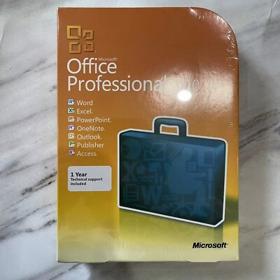 #ad NEW Microsoft office Professional 2010FullWindows32 64 bit W CDamp;Key $55.00