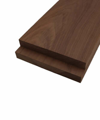 #ad Black Walnut Lumber Board 3 4quot; x 6quot; 2 Pcs $32.95