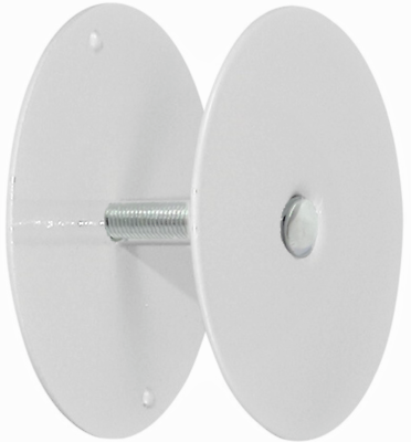 #ad Door Hole Deadbolt Cover Plate 2 3 4” Diameter Maintains Door Security White $8.99