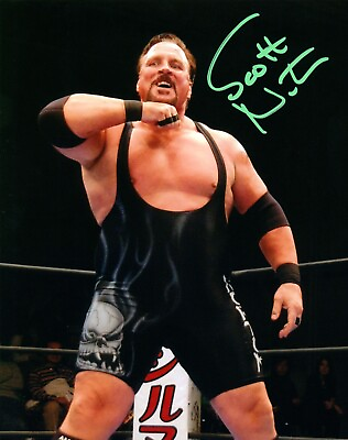 #ad NJPW Scott Norton Hand Signed Inoki Japan Ring Entrance WWE Wrestling 8X10 Photo $19.99