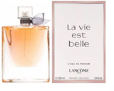 #ad La Vie Est Belle By Lancome L#x27;Eau De Parfum 3.4 fl oz Spray Women#x27;s New amp; Sealed $43.99