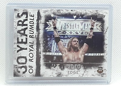 #ad Edge 2018 Topps Undisputed WWE Wrestling #19 30 Years Of Royal Rumble $2.99