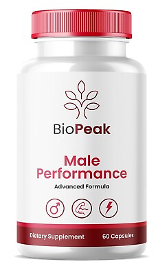 #ad Biopeak Male Enhancement bio peak male supplement 60Caps New last longer BiggerD $29.95