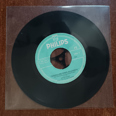 #ad Jimmy Cliff ‎– Maravilloso Mundo Bella Gente Vinyl 7quot; Single 45 RPM Reggae Rare $23.98