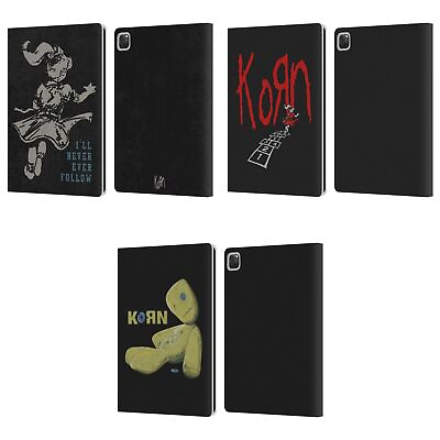 #ad OFFICIAL KORN GRAPHICS LEATHER BOOK WALLET CASE COVER FOR APPLE iPAD $27.95