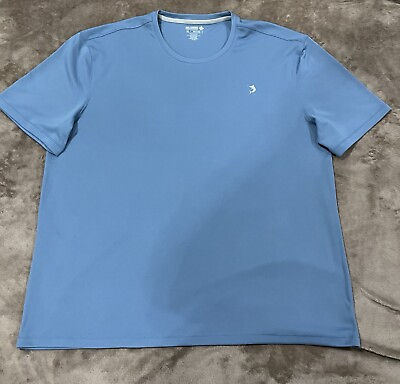 #ad Reel Legends Shirt Mens XL Blue Short Sleeve Microfiber Freeline Fishing outdoor $10.99