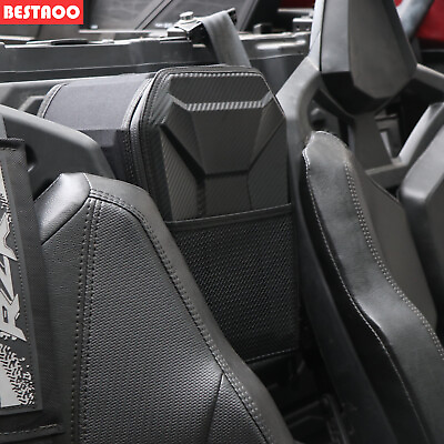 Carbon Fiber UTV Center Console Seat Storage Bag for Polaris RZR XP Pro 1000 900 $45.99