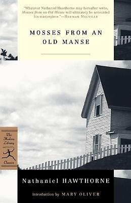 #ad Mosses from an Old Manse by Nathaniel Hawthorne English Paperback Book $19.54