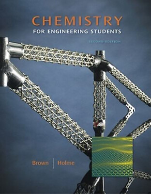 #ad Chemistry for Engineering Students Hardcover Tom Brown Larry Ho $4.50