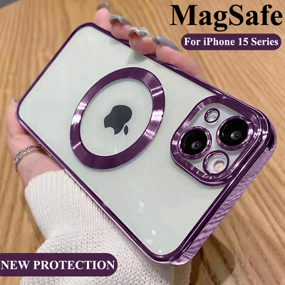 #ad For Apple iPhone 15 14 13 12 Pro Max 11 Mag safe Shockproof Case Magnetic Cover $3.99