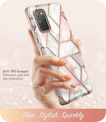 #ad i Blason Cosmo For Samsung Galaxy S20 with Screen Case Slim Stylish Bumper Cover $17.49