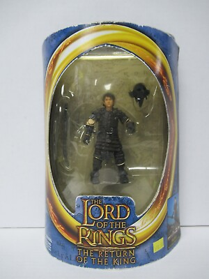 #ad 2003 Lord of The Rings Return of the King Frodo with Goblin Disguise Armor $14.20