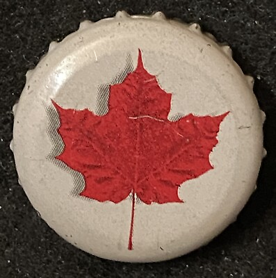 #ad Molson Canadian Maple Leaf Lapel Pin Beer Bottle Cap Molson Brewery C $9.99