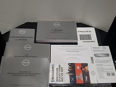 #ad 2023 NISSAN ROGUE OWNERS MANUAL with CASE NEW User Guide PLATINUM SL SV FWD AWD $24.97