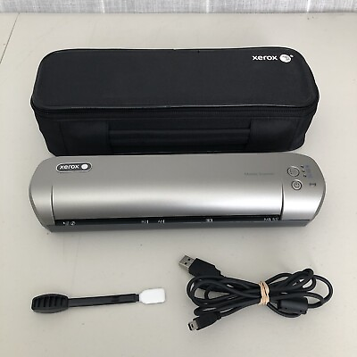 #ad Xerox Wireless Mobile Travel Scanner w Carrying Case 084 8206 0 Untested Read** $25.95