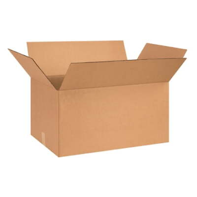 #ad Corrugated Boxes 24 x 15 x 12quot; ECT 32 Brown Shipping Moving Boxes 20 Bundle $71.13