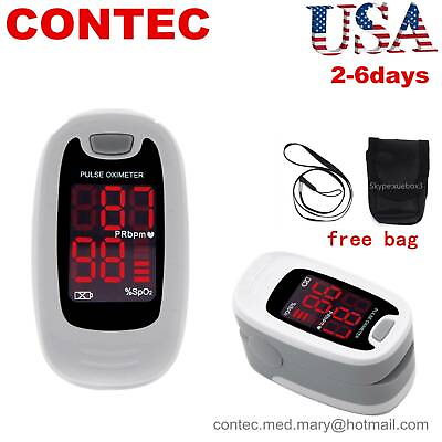 #ad Fingertip Pulse Oximeter Spo2 Pulse Rate Monitor Oxymeter Blood Oxigen Meter NEW $8.99
