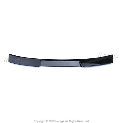 #ad Gloss Black Window Visor Lip ABS For 23 24 Honda Accord 11th Rear Roof Spoiler $55.99