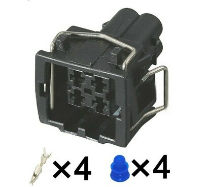 #ad 4 Pin Plug 357919754 Wiring Plug Sensor Connector Temp Air Con FITS VW Audi GBP 7.99