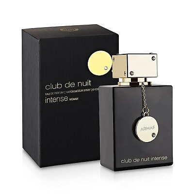 #ad Club De Nuit Intense by Armaf 105ml 3.6 oz for Woman Eau De Parfum New box $45.99