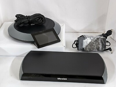 #ad LIFESIZE LFZ 023 Icon 600 Video Conference System amp; Phone With AC Adapters AS IS $75.00