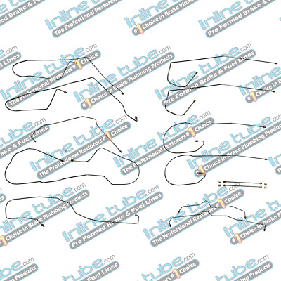 #ad 2000 07 Suburban Tahoe Escalade Traction Control Brake Line Kit Stainless Steel $79.99