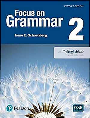 #ad Focus on Grammar 2 with Paperback by Schoenberg Irene Very Good h $34.26