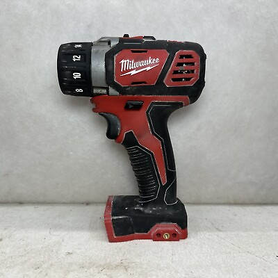 #ad Milwaukee 2606 20 M18 Cordless 1 2 in. Drill Driver For Parts Working motor $29.95