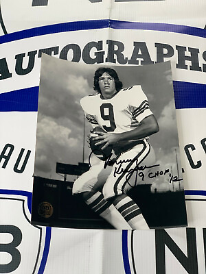 #ad Tommy Kramer Signed 8x10 Photo #1 Vikings NFL CHOF NB Autos COA $24.99