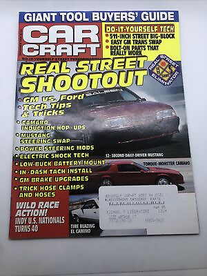 #ad DECEMBER 1994 CAR CRAFT MAGAZINE STREET SHOOTOUT GM vs. FORD TECH TIPS $17.87