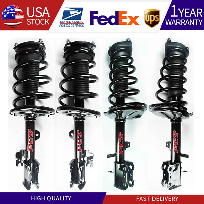 #ad Front Rear Complete Struts Springs Assemblies FCS 4PCS For 13 14 Toyota Venza S $598.19