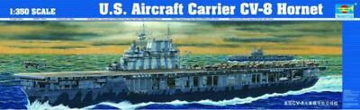 #ad Trumpeter 5601 US Aircraft Carrier Hornet CV 8 1 350 Scale Plastic Model Kit $125.60