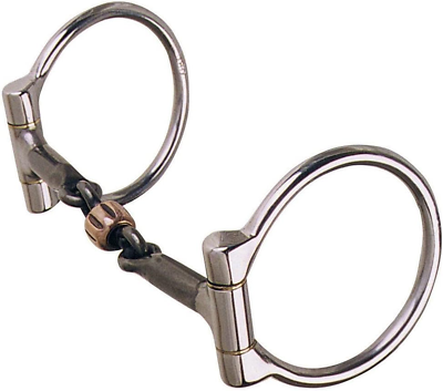 #ad 252 Offset Dee Snaffle with 3 Piece Copper Roller; Stage A $92.99