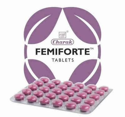 #ad Charak Femiforte Vaginal Discharge Odour itching Burning Sensation 30 tablets $6.32