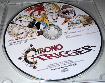 #ad CHRONO TRIGGER ORCHESTRA EXTRA SOUNDTRACK BONUS COLLECTOR EDITION MUSIC DISC $8.50