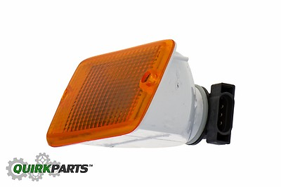#ad NEW MOPAR LEFT FRONT DRIVER SIDE PARK TURN SIGNAL LIGHT LAMP 97 06 JEEP WRANGLER $47.89